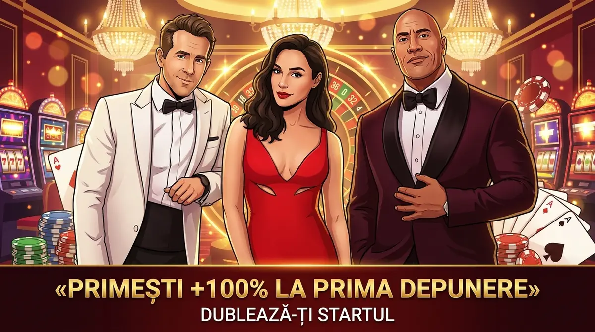 Bonus 100% la prima depunere la Netflix Casino
