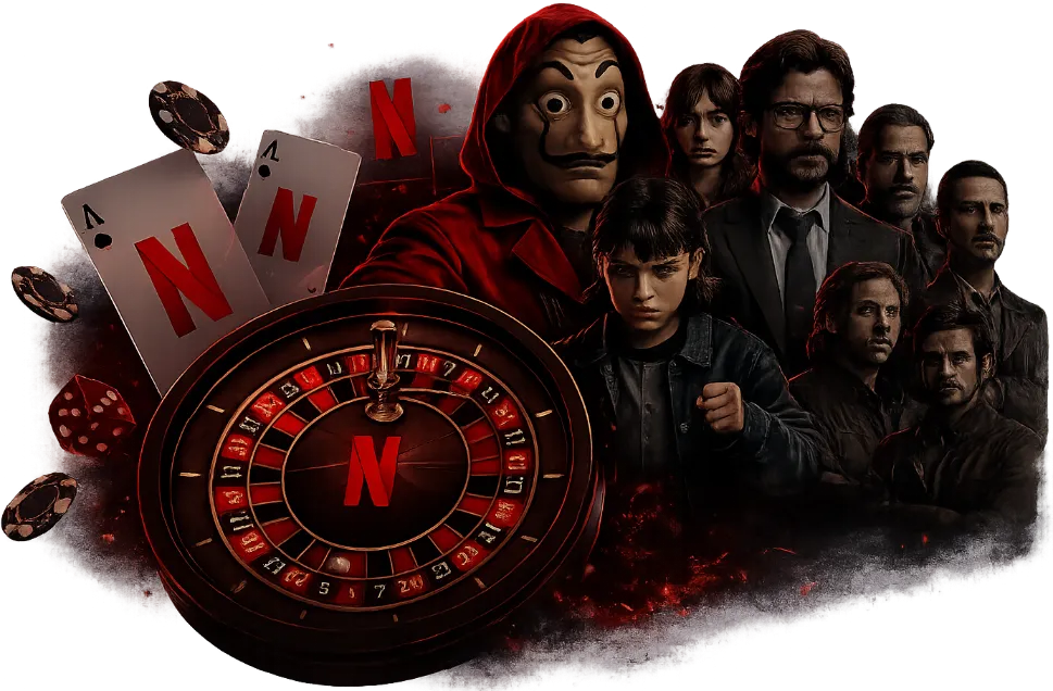 Personaje de serial la ruleta Netflix Casino